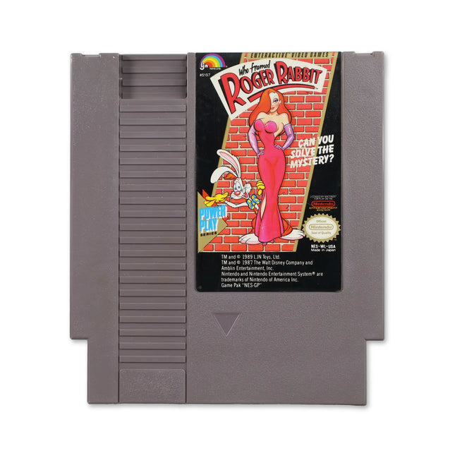 Who Framed Roger Rabbit for Nitendo NES - Front - Game only
