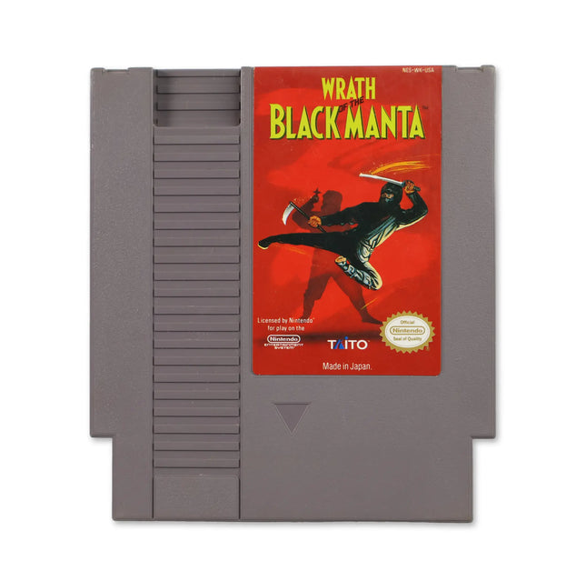 Wrath of the Black Manta for Nitendo NES - Front - Game only