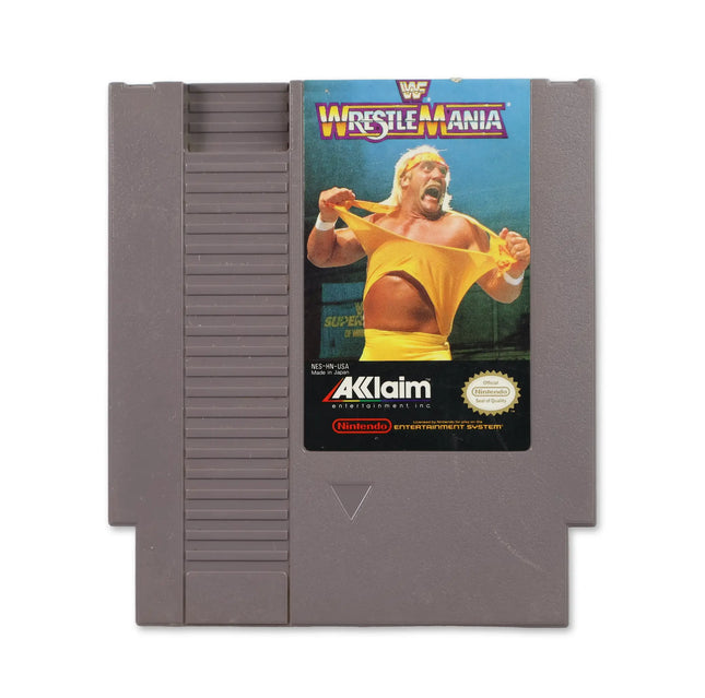 WWF Wrestlemania for Nitendo NES - Front - Game only