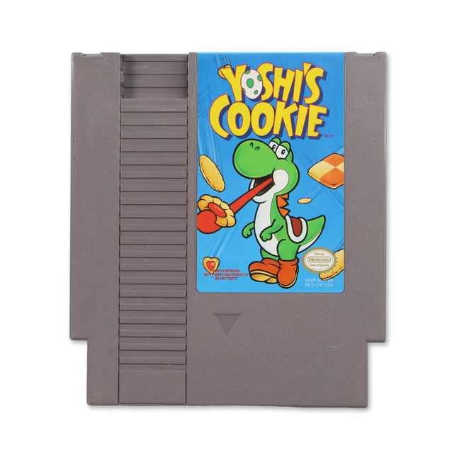 Yoshi's Cookie for Nitendo NES - Front - Game only