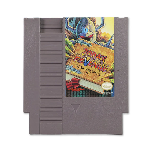 Star Tropics II: Zoda's Revenge for Nitendo NES - Front - Game only
