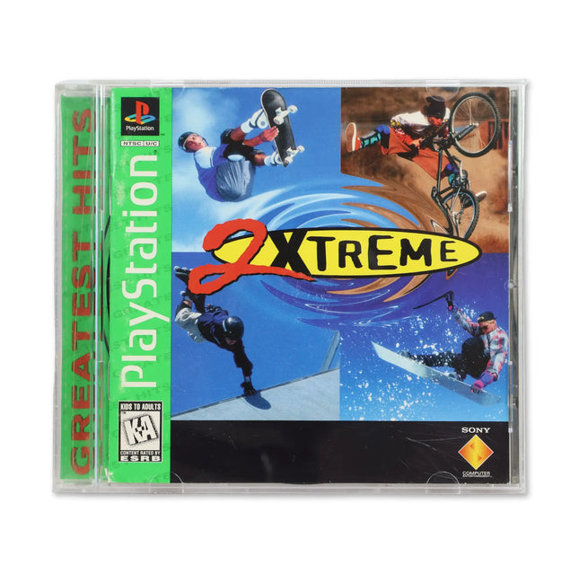 2Xtreme [Greatest Hits] for Sony PlayStation - Case front cover - Complete in box or case and game.