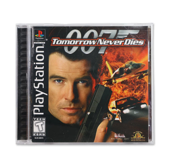 007 Tomorrow Never Dies for Sony PlayStation - Case front cover - Complete in box or case and game.