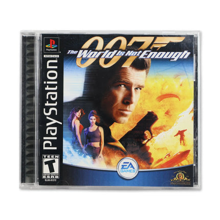 007 World is Not Enough for Sony PlayStation - Case front cover - Complete in box or case and game.
