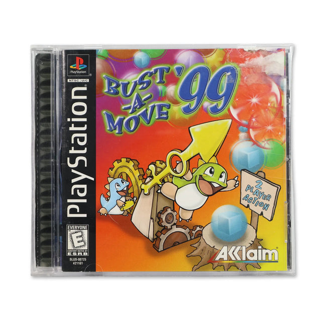 Bust-A-Move 99 for Sony PlayStation - Case front cover - Complete in box or case and game.