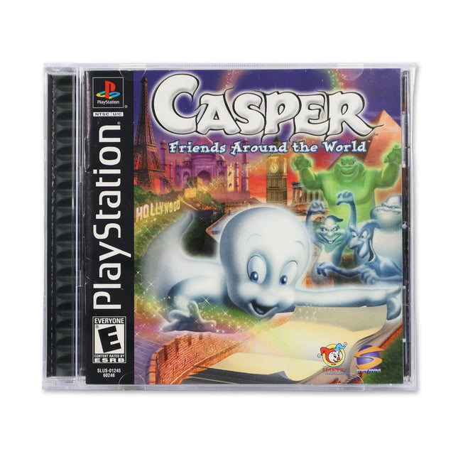 Casper for Sony PlayStation - Case front cover - Complete in box or case and game.