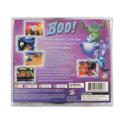 Casper for Sony PlayStation - Case back cover - Product gallery.