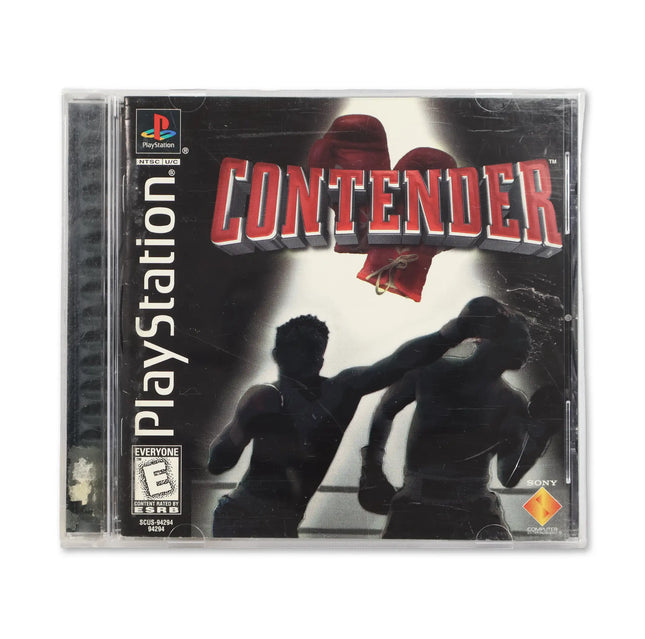 Contender for Sony PlayStation - Case front cover - Complete in box or case and game.