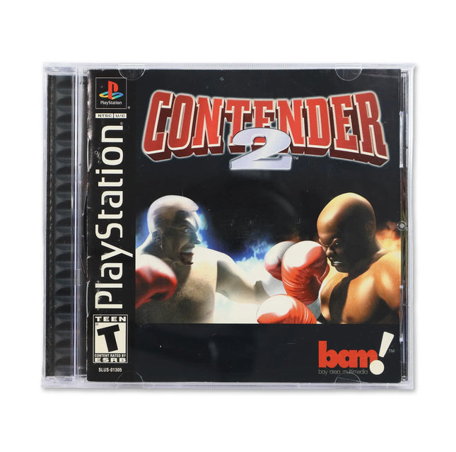 Contender 2 for Sony PlayStation - Case front cover - Complete in box or case and game.
