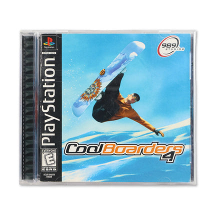 Cool Boarders 4 for Sony PlayStation - Case front cover - Complete in box or case and game.