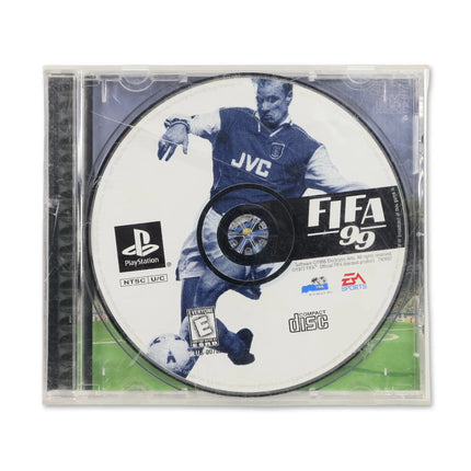 FIFA 99 for Sony PlayStation - Case front cover - Complete in box or case and game.