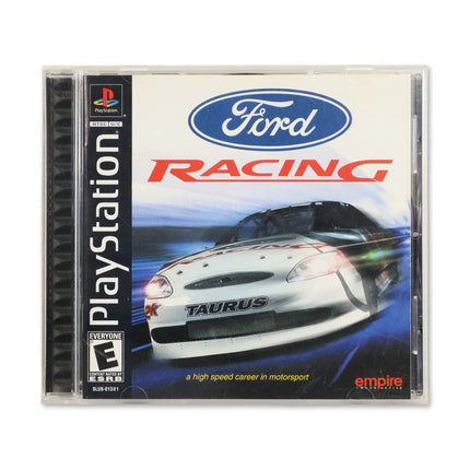 Ford Racing for Sony PlayStation - Case front cover - Complete in box or case and game.