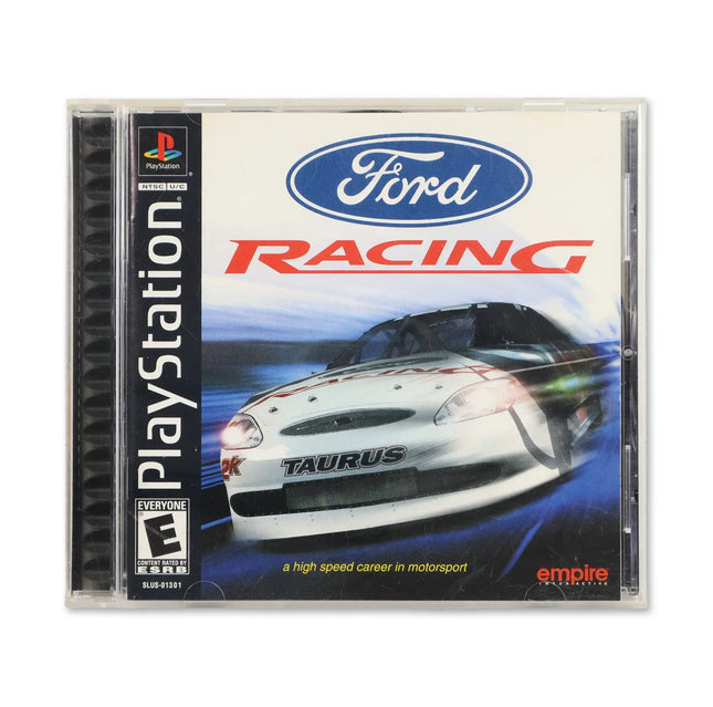 Ford Racing for Sony PlayStation - Case front cover - Complete in box or case and game.