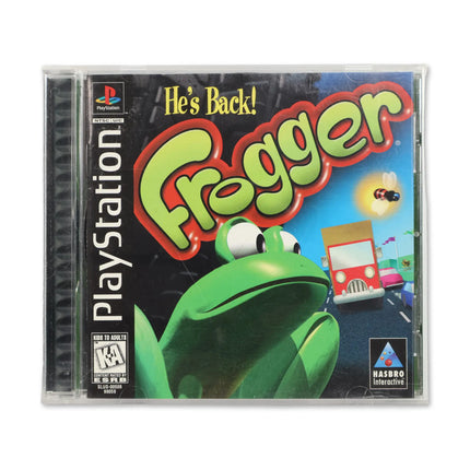 Frogger for Sony PlayStation - Case front cover - Complete in box or case and game.