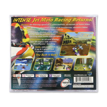 Jet Moto 3 for Sony PlayStation - Case back cover - Product gallery.
