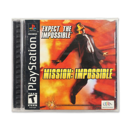 Mission Impossible for Sony PlayStation - Case front cover - Complete in box or case and game.
