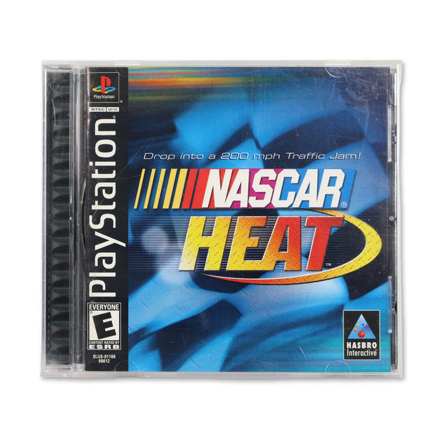 NASCAR Heat for Sony PlayStation - Case front cover - Complete in box or case and game.