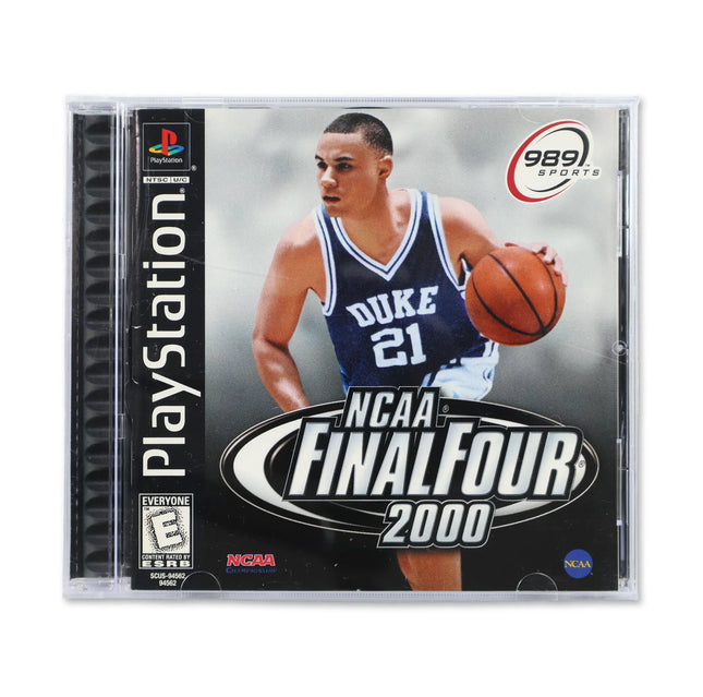 NCAA Final Four 2000 for Sony PlayStation - Case front cover - Complete in box or case and game.