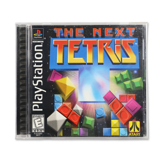 The Next Tetris for Sony PlayStation - Case front cover - Complete in box or case and game.