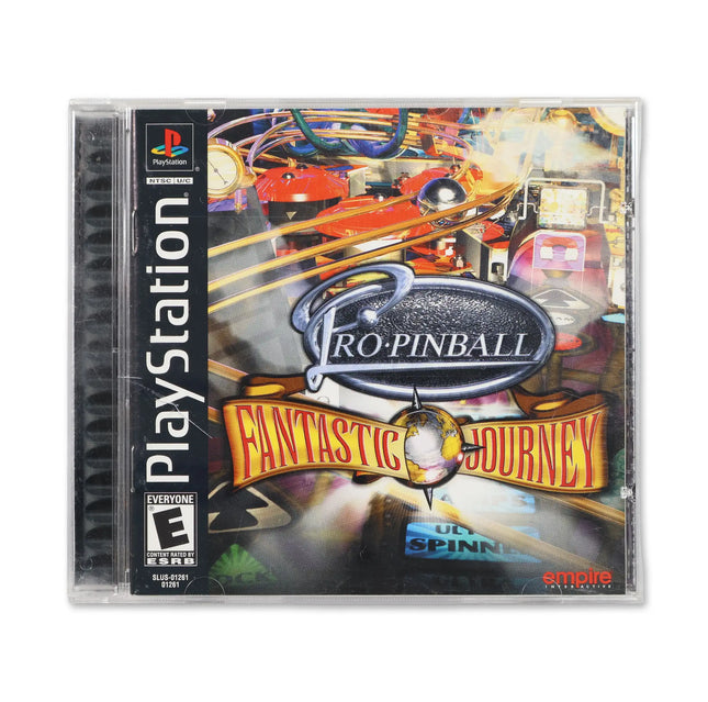 Pro Pinball Fantastic Journey for Sony PlayStation - Case front cover - Complete in box or case and game.