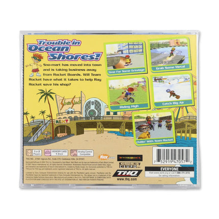 Rocket Power Team Rocket Rescue for Sony PlayStation - Case back cover - Product gallery.