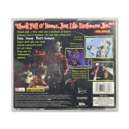 Skullmonkeys for Sony PlayStation - Case back cover - Product gallery.