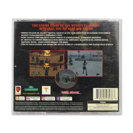 Spec Ops Stealth Patrol for Sony PlayStation - Case back cover - Product gallery.