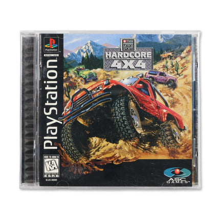 TNN Motorsports Hardcore 4X4 for Sony PlayStation - Case front cover - Complete in box or case and game.