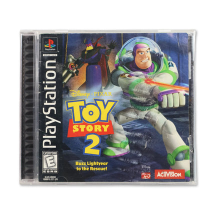 Toy Story 2 for Sony PlayStation - Case front cover - Complete in box or case and game.