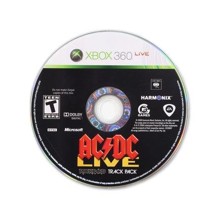 AC/DC Live Rock Band Track Pack