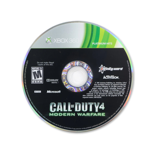 Call of Duty 4 Modern Warfare [Platinum Hits]
