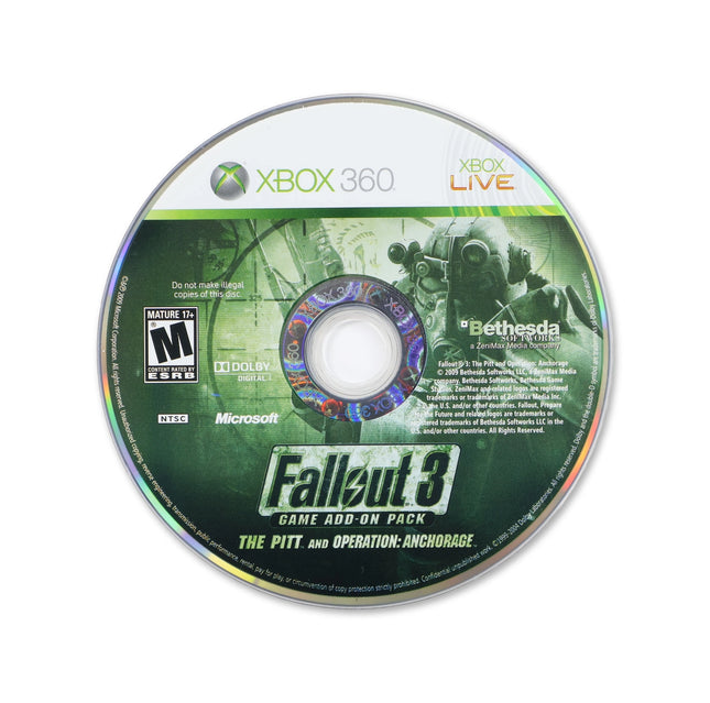 Fallout 3 Add-on The Pitt and Operation: Anchorage