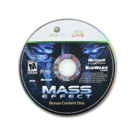 Mass Effect Bonus Content Disc