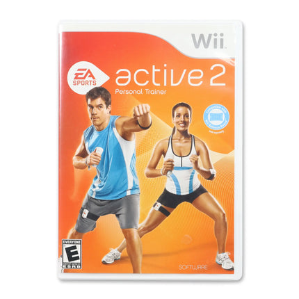 EA Sports Active 2 for Nintendo Wii - Case front cover - Complete in box or case and game.