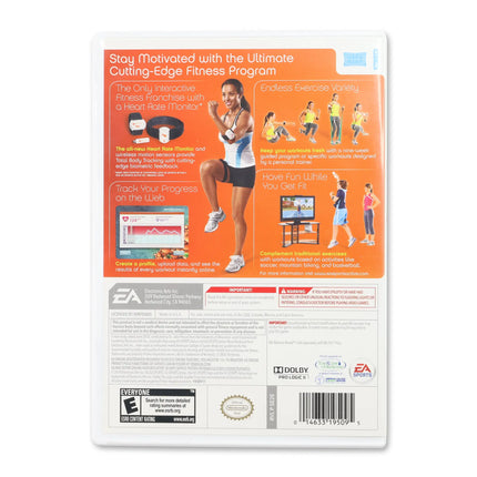 EA Sports Active 2 for Nintendo Wii - Case back cover - Product gallery.