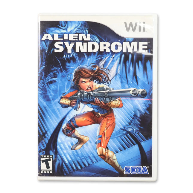 Alien Syndrome for Nintendo Wii - Case front cover - Complete in box or case and game.