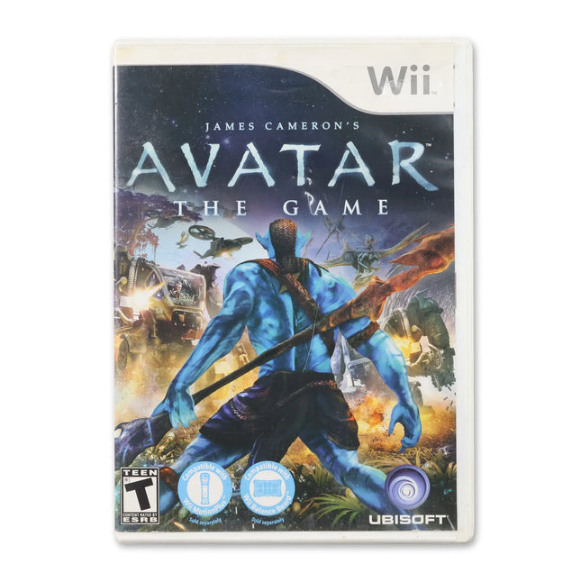 Avatar: The Game for Nintendo Wii - Case front cover - Complete in box or case and game.