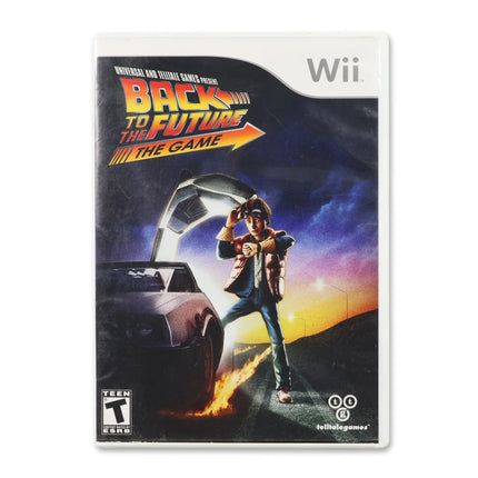Back to the Future for Nintendo Wii - Case front cover - Complete in box or case and game.
