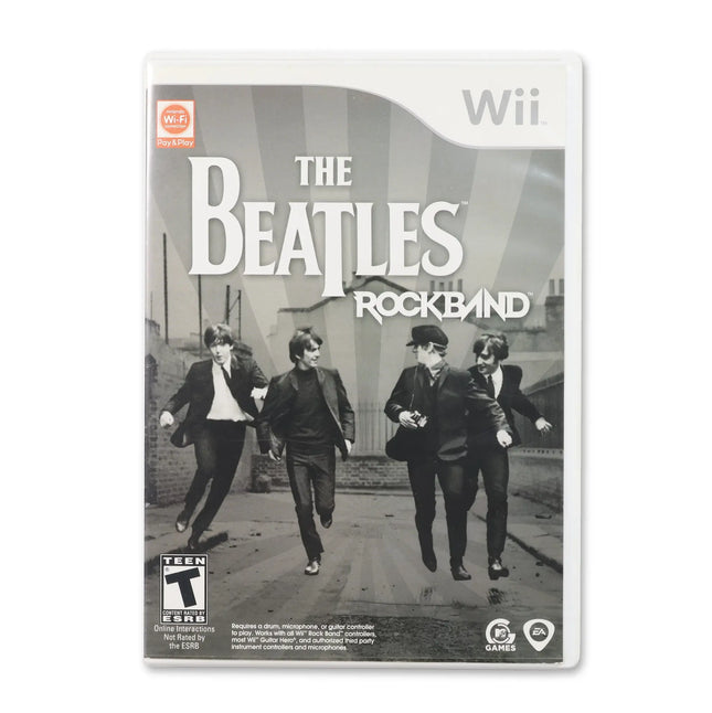 The Beatles: Rock Band for Nintendo Wii - Case front cover - Complete in box or case and game.