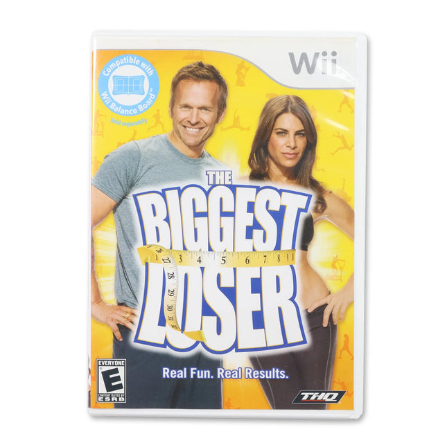 The Biggest Loser for Nintendo Wii - Case front cover - Complete in box or case and game.
