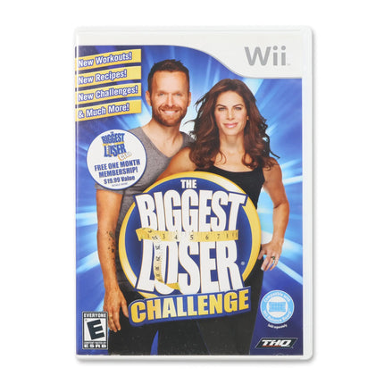 Biggest Loser Challenge for Nintendo Wii - Case front cover - Complete in box or case and game.