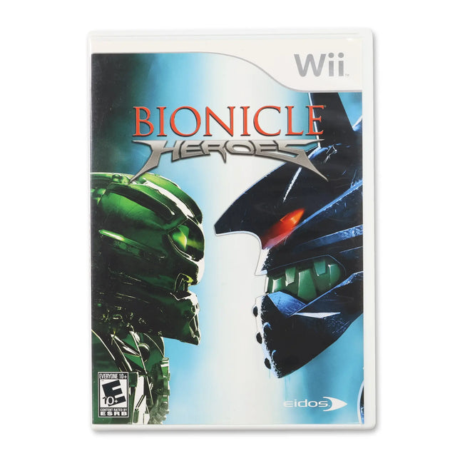 Bionicle Heroes for Nintendo Wii - Case front cover - Complete in box or case and game.