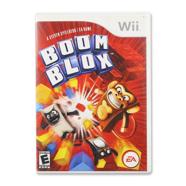 Boom Blox for Nintendo Wii - Case front cover - Complete in box or case and game.