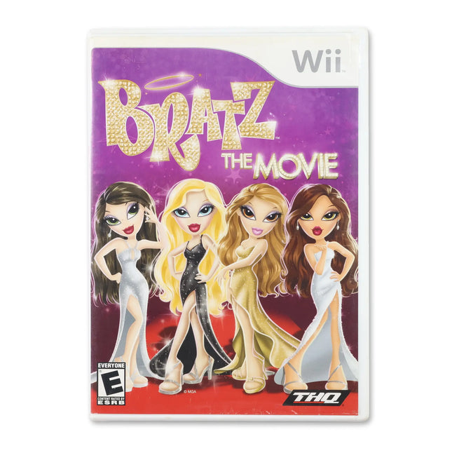 Bratz: The Movie for Nintendo Wii - Case front cover - Complete in box or case and game.
