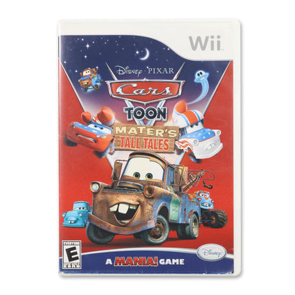 Cars Toon: Mater's Tall Tales for Nintendo Wii - Case front cover - Complete in box or case and game.