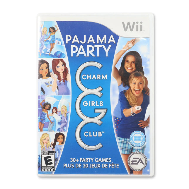 Charm Girls Club: Pajama Party for Nintendo Wii - Case front cover - Complete in box or case and game.