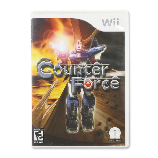 Counter Force for Nintendo Wii - Case front cover - Complete in box or case and game.