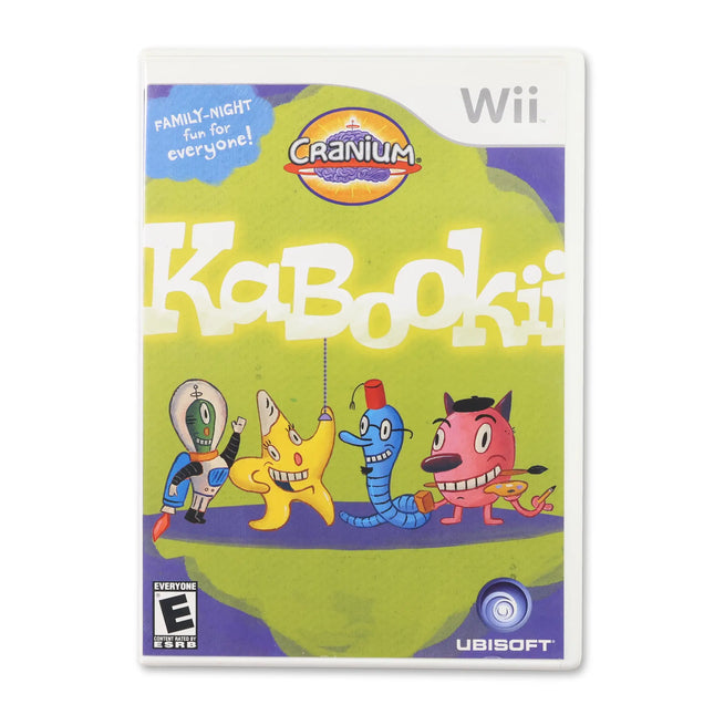 Cranium Kabookii for Nintendo Wii - Case front cover - Complete in box or case and game.