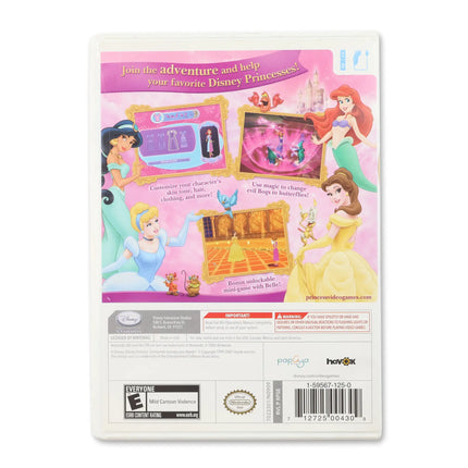 Disney Princess Enchanted Journey for Nintendo Wii - Case back cover - Product gallery.