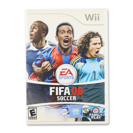 FIFA 08 for Nintendo Wii - Case front cover - Complete in box or case and game.